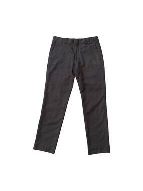 J. Crew Mens 30 x 30 (30x28) Ludlow Slim Wool Blend Dress Pants Navy Blue Solid